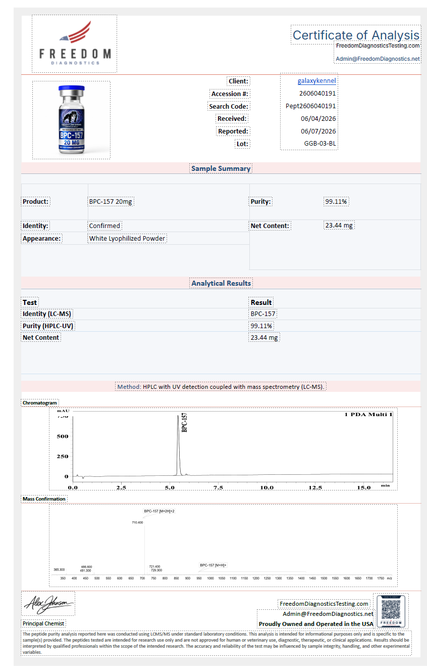 BPC-157 — 20 mg